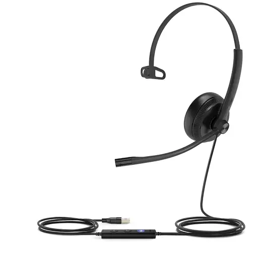 Yealink UH34 Mono Teams Auriculares Alámbrico Diadema Oficina/Centro de llamadas U