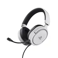 Trust GXT 498 Forta Auriculares Alámbrico Diadema Juego Negro, Blanco