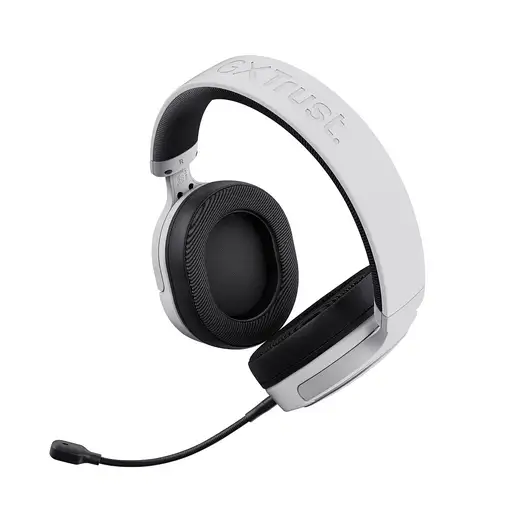 Trust GXT 498 Forta Auriculares Alámbrico Diadema Juego Negro, Blanco