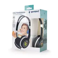 Gembird MHP-JR-BK auricular y casco Auriculares Alámbrico Diadema Música Negro