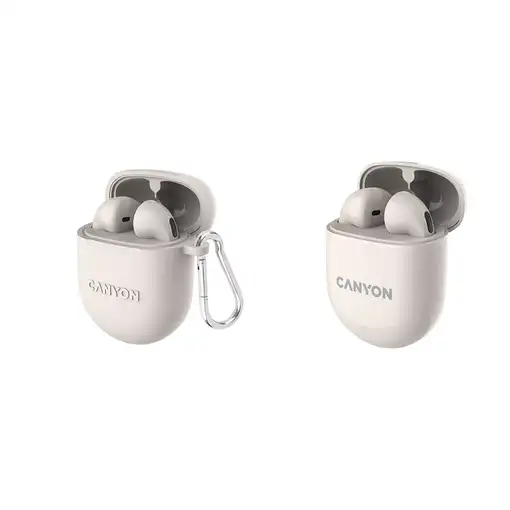 Canyon Auriculares Bluetooth TWS-6 Beige
