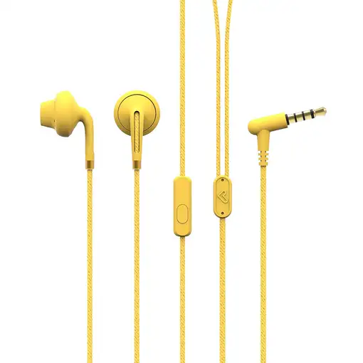 Energy Sistem Style 2+ Auriculares Alámbrico Dentro de oído Llamadas/Música Amaril