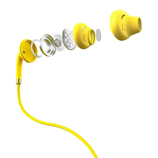 Energy Sistem Style 2+ Auriculares Alámbrico Dentro de oído Llamadas/Música Amaril