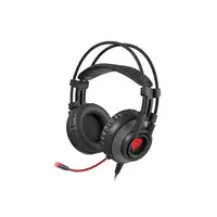 GENESIS Radon 600 Auriculares Alámbrico Diadema Juego USB tipo A Negro, Rojo