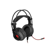 GENESIS Radon 600 Auriculares Alámbrico Diadema Juego USB tipo A Negro, Rojo
