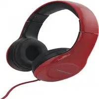 Esperanza EH138R auricular y casco Auriculares Alámbrico Diadema Música Negro, Roj