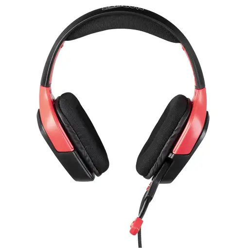 Konix Naruto KX AKATSUKI HEADSET Auriculares Alámbrico Diadema Juego Negro, Rojo