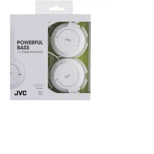 JVC HA-S180-W-E auricular y casco Auriculares Alámbrico Diadema Música Blanco