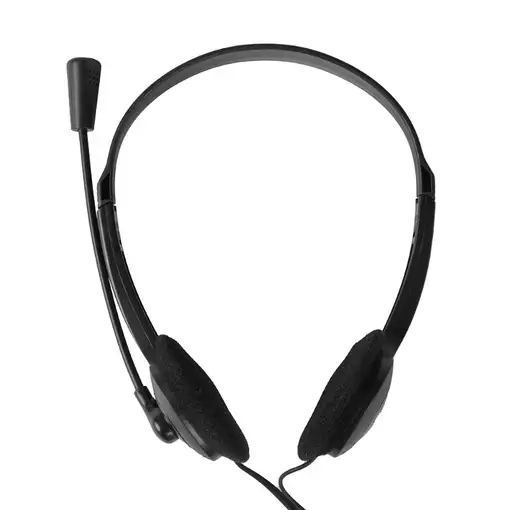 iggual Easy Call Auriculares Alámbrico Diadema Oficina/Centro de llamadas Negro