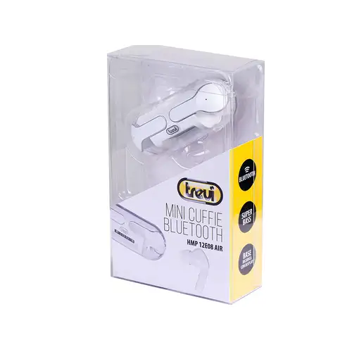 Trevi HMP 12E08 AIR Auriculares Inalámbrico Dentro de oído Llamadas/Música Blanco