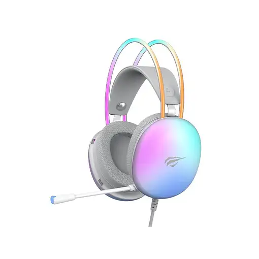 Havit 6939119064990 auricular y casco Auriculares Alámbrico Diadema Juego Blanco
