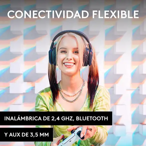 Logitech G A30 Auriculares Inalámbrico y alámbrico Diadema Juego Bluetooth Azul