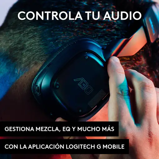 Logitech G A30 Auriculares Inalámbrico y alámbrico Diadema Juego Bluetooth Azul
