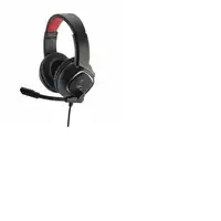 MediaRange MRGS301 auricular y casco Auriculares Alámbrico Diadema Juego Negro, Ro