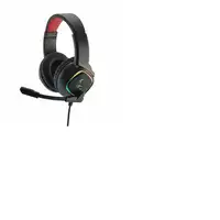 MediaRange MRGS301 auricular y casco Auriculares Alámbrico Diadema Juego Negro, Ro