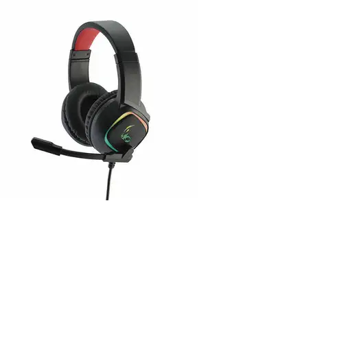 MediaRange MRGS301 auricular y casco Auriculares Alámbrico Diadema Juego Negro, Ro