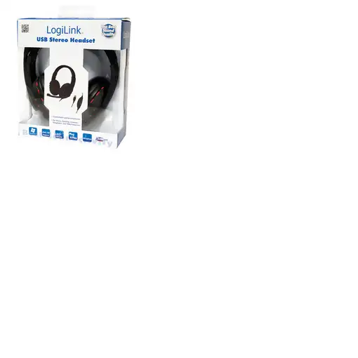 LogiLink HS0033 auricular y casco Auriculares Alámbrico Diadema Llamadas/Música Ne