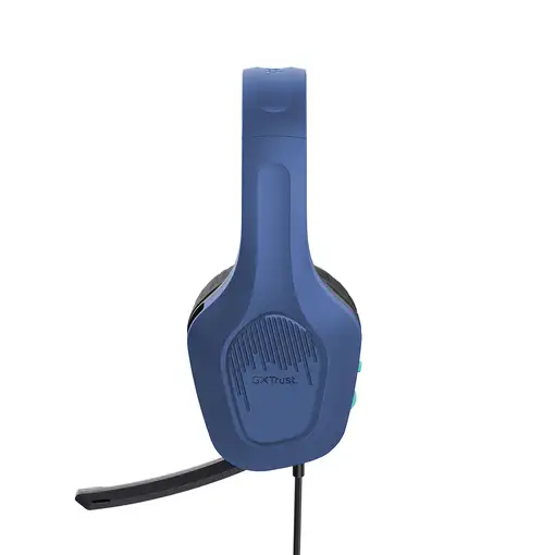 Trust GXT 415B Zirox Auriculares Alámbrico Diadema Juego Azul