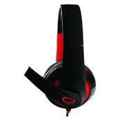 Esperanza EGH300R Auriculares Alámbrico Diadema Juego Negro, Rojo
