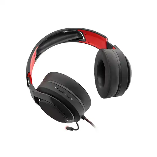 GENESIS Radon 610 Auriculares Alámbrico Diadema Juego USB tipo A Negro, Rojo