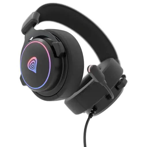 GENESIS Neon 764 Auriculares Alámbrico Diadema Juego USB tipo A Negro
