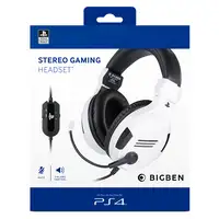 BIG BEN PS4OFHEADSETV3WHITE auricular y casco Auriculares Alámbrico Diadema Juego
