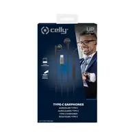 Celly UP1100TYPEC Auriculares Alámbrico Dentro de oído Llamadas/Música USB Tipo C