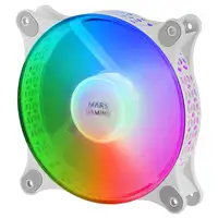 Mars Gaming MFDUO, Kit 2 Ventiladores FRGB Rainbow 360°, Ultra-silencioso, Doble C