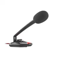 GENESIS Radium 200 Negro, Rojo Micrófono para PC