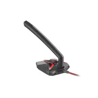 GENESIS Radium 200 Negro, Rojo Micrófono para PC