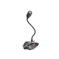 GENESIS Radium 100 Negro, Rojo Micrófono para PC