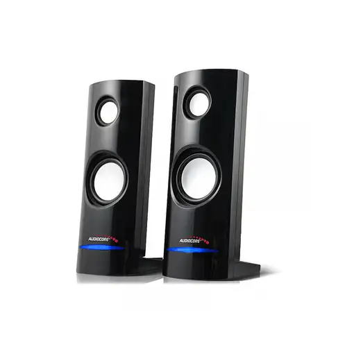 Audiocore AC860 altavoz De 2 vías Negro Alámbrico 4 W