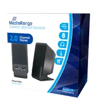 MediaRange MROS352 altavoz De 1 vía Negro Alámbrico 6 W