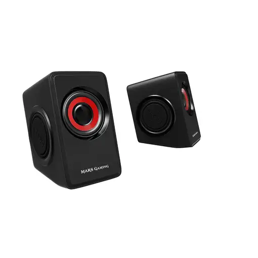 Mars Gaming MS1, altavoces 10W, subwoofer, Jack 3.5mm, Pc/Mac/smartphone/tablet