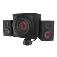 GENESIS Helium 610BT conjunto de altavoces 60 W PC/ordenador portátil Negro, Rojo