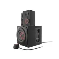 GENESIS Helium 610BT conjunto de altavoces 60 W PC/ordenador portátil Negro, Rojo