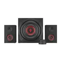GENESIS Helium 610BT conjunto de altavoces 60 W PC/ordenador portátil Negro, Rojo