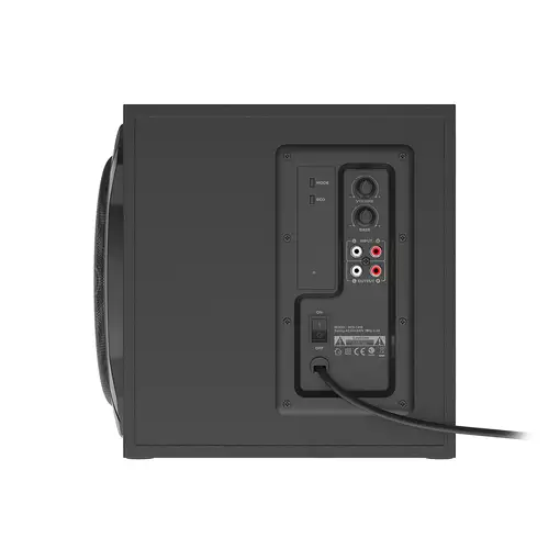 GENESIS Helium 610BT conjunto de altavoces 60 W PC/ordenador portátil Negro, Rojo