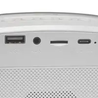 Denver BTM-610 altavoz portátil o de fiesta Blanco 10 W