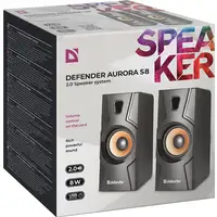 Defender Aurora S8 Negro Alámbrico 8 W