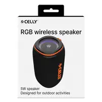 Celly AURA5WOR altavoz portátil o de fiesta Altavoz portátil estéreo Negro