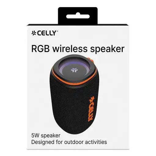 Celly AURA5WOR altavoz portátil o de fiesta Altavoz portátil estéreo Negro