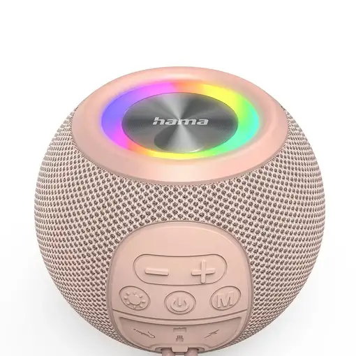 Hama 00188240 altavoz portátil o de fiesta Altavoz monofónico portátil Rosa 5 W