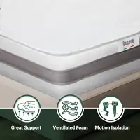 The White Stone Colchón Basic Individual 90x190 Memory|H16 cm|M. in Italy