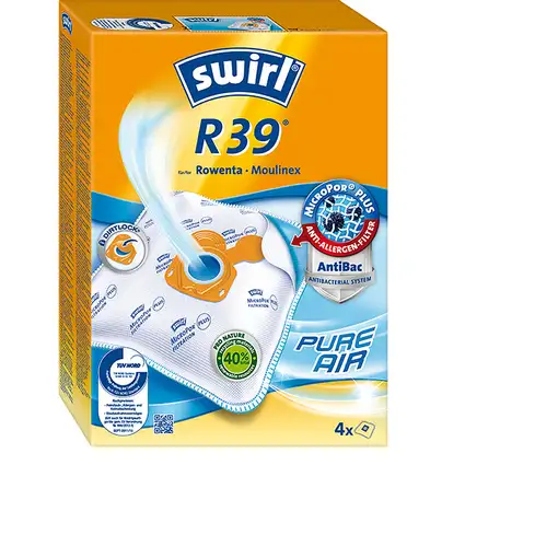 Swirl R 39 MicroPor Plus Bolsa para el polvo Aspiradora cilíndrica