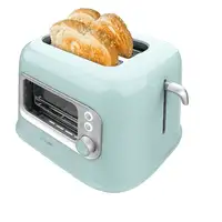 Cecotec RetroVision Blue 5 2 rebanada(s) 700 W Azul claro, Acero inoxidable
