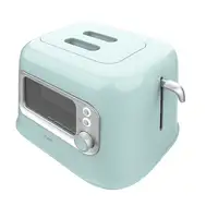 Cecotec RetroVision Blue 5 2 rebanada(s) 700 W Azul claro, Acero inoxidable