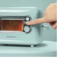 Cecotec RetroVision Blue 5 2 rebanada(s) 700 W Azul claro, Acero inoxidable