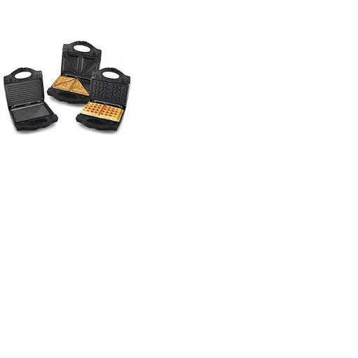 Esperanza EKT005 sandwichera 700 W Negro, Gris