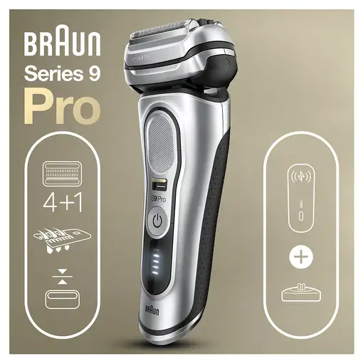 Braun Series 9 Pro 81744531 afeitadora Máquina de afeitar de láminas Recortadora P